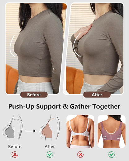 Women's Full Coverage Wireless Bra