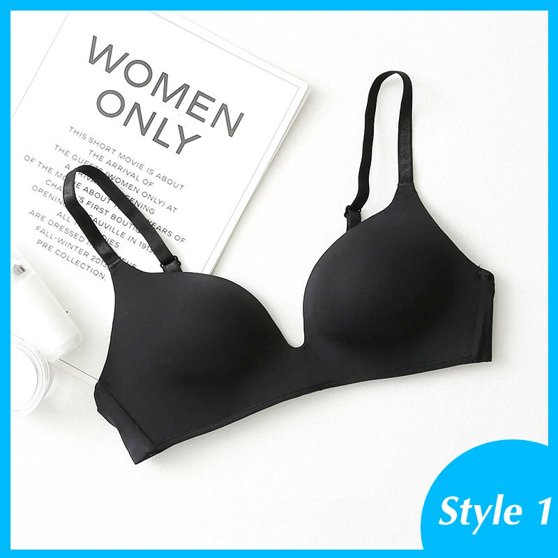 Supportive Seamless Wireless Bra