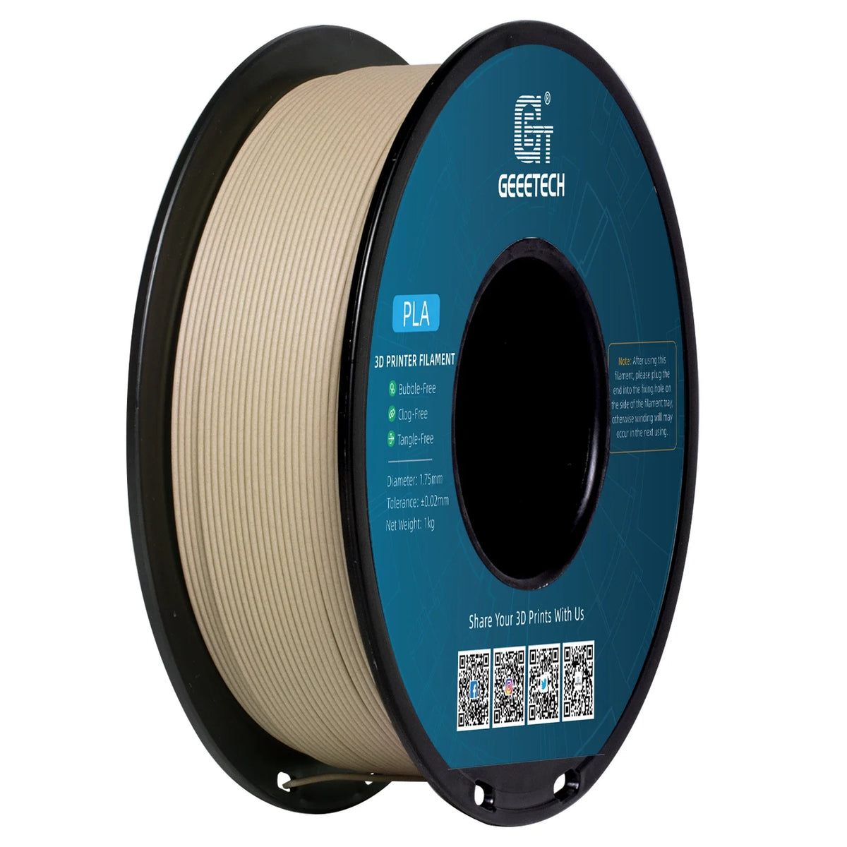 Geeetech Standard PLA Filament 1kg 1.75mm 3D Printer Plastic Material, Accuracy 0.03mm, Free Shipping Fit Most FDM Printer