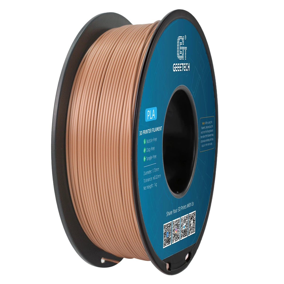 Geeetech Standard PLA Filament 1kg 1.75mm 3D Printer Plastic Material, Accuracy 0.03mm, Free Shipping Fit Most FDM Printer
