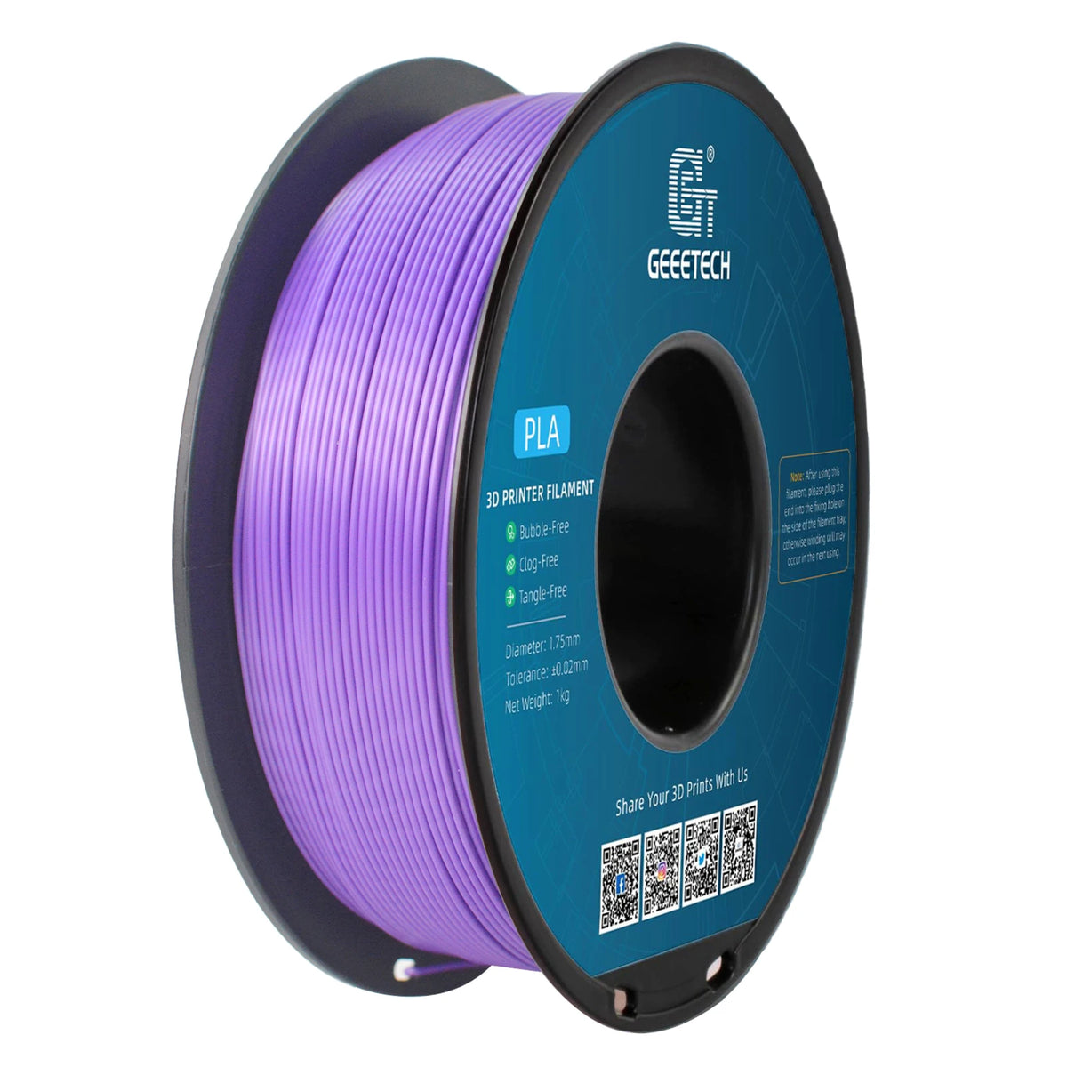 Geeetech Standard PLA Filament 1kg 1.75mm 3D Printer Plastic Material, Accuracy 0.03mm, Free Shipping Fit Most FDM Printer